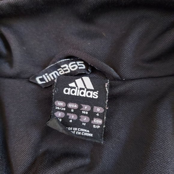 Adidas ClimaCool Clima365 1/4 Zip Track Jacket Men's S Black Long Sleeve NCSAA - Picture 4 of 8
